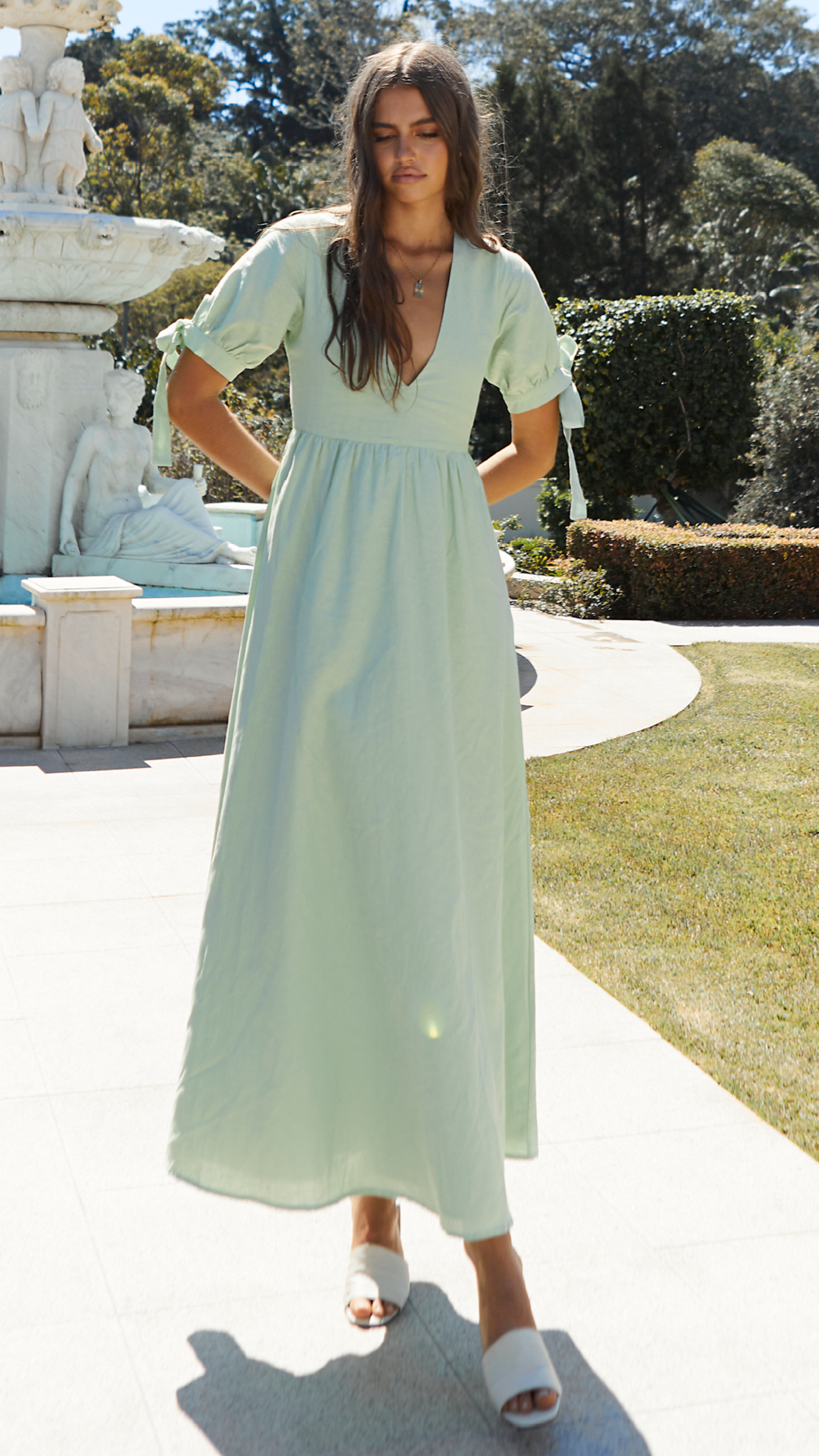 Evelyn Maxi Dress - Green